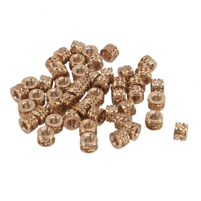 

Резьбовое нагревание, M3, 3 мм, M3-0.5, латунные резьбовые металлические резьбовые нагревательные винты для 3d-печати (50 шт.)