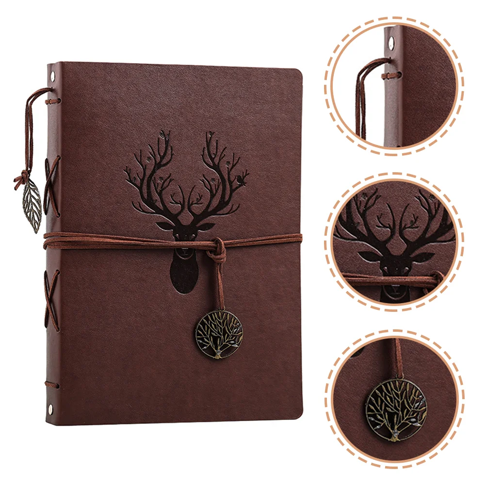 

Handmade Album Wedding Album Scrapbook Kids DIY Mini Student Supply Retro Scrapbooking Pu Collection