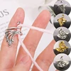 New DIY Knitting Loop Crochet Tool Multi Style Ring Finger Wear Thimble Yarn Adjustable Open Finger Ring Sewing Accessories 3