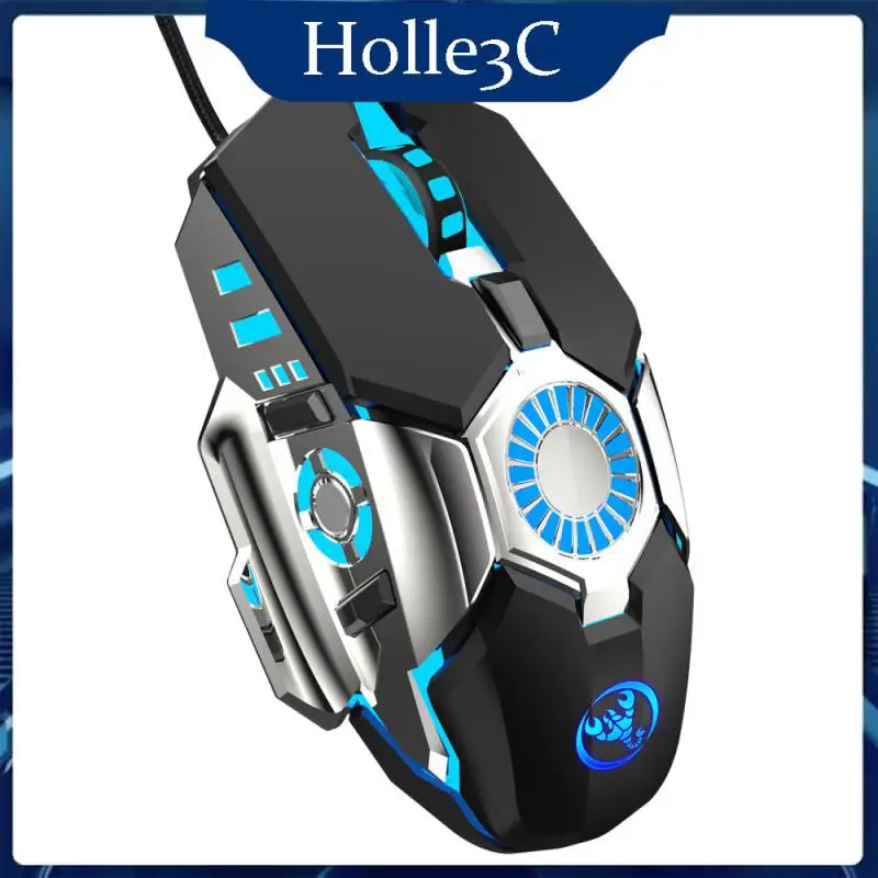 

Light Mode J700 Programmable Gaming Mouse Breathing Lights Glow Macro Programming Gaming Wired Mouse Usb Plug And Play Mouse