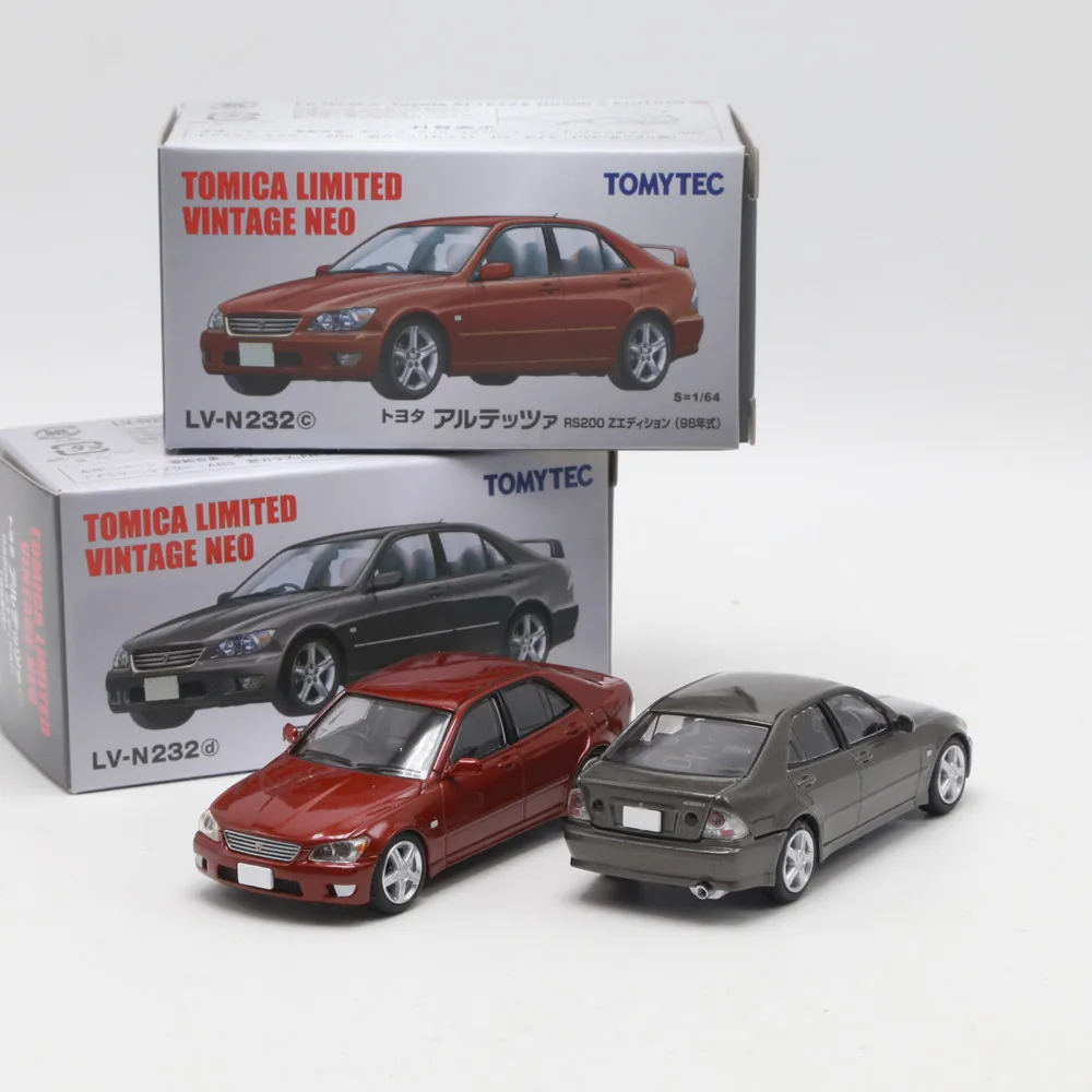 TOMY TLV 1:64 N232c N232d Altezza RS200 Z модель автомобиля из литого под давлением поклевки акулы