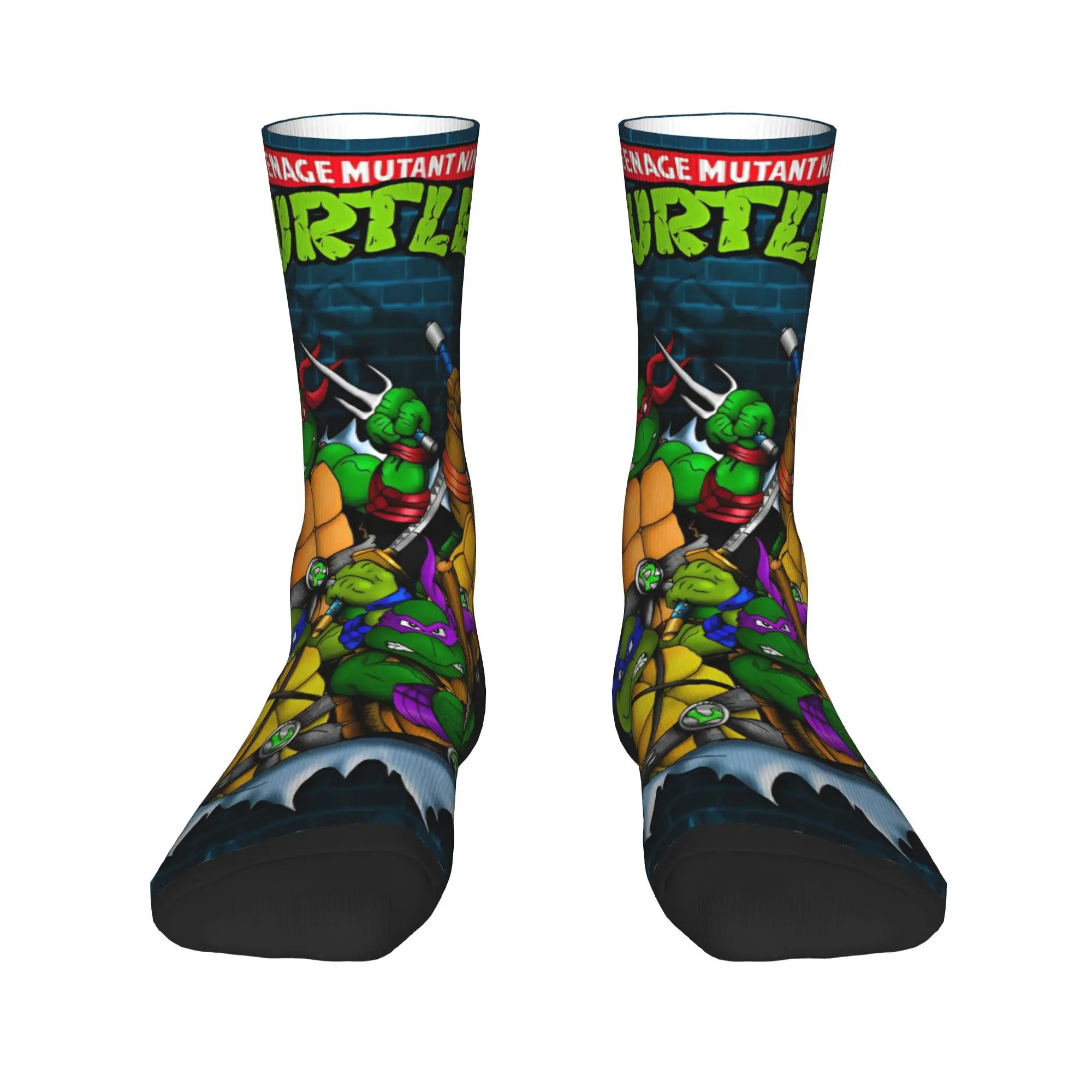 Носки n-Ninjas с героями мультфильмов аниме аксессуары для мужчин и женщин уютные