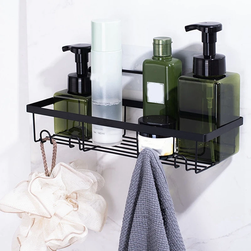 

Shower Caddy, Bathroom Organizer Shelf Wall Bathtub Storage Rack Basket With Soap Holder For Dorm Kitchen Home