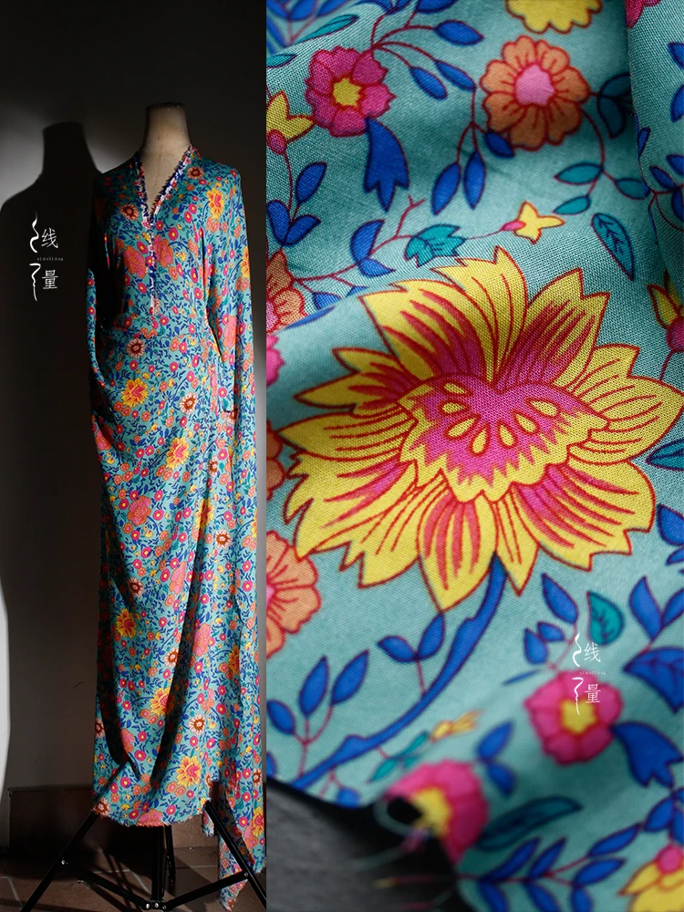 

Необычная Летняя туника-брюки из разноцветной ткани с принтом, рубашка, одежда, дизайнерское платье из ткани