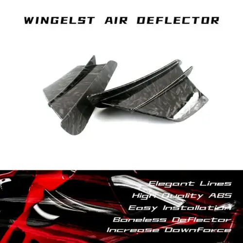 

2pcs NEW Motorcycle Winglet Aerodynamic Spoiler Wing Carbon ABS Fiber with Adhesive for Yamaha YZF R1 R6 R25 BMW S1000RR