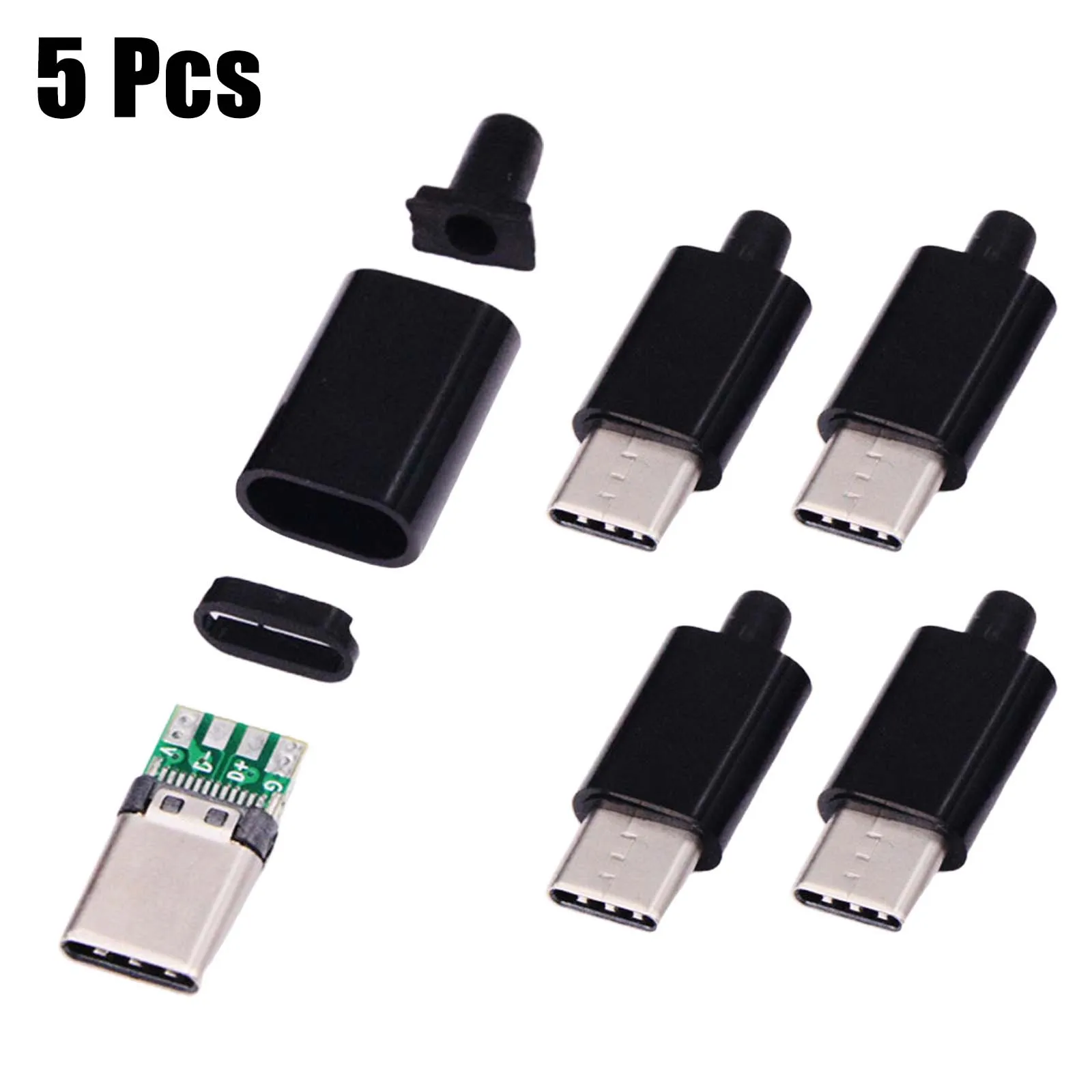 

USB-C разъем 5 шт. для питания + данных