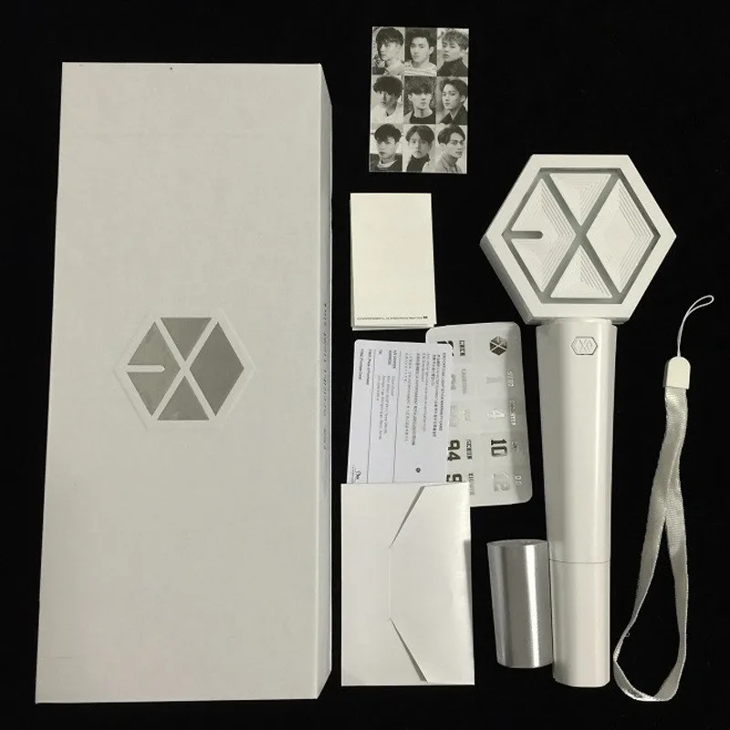 EXO Light Stick Ver.2 Sehun Fans Supporting Glow Lightstick Kpop Gift Concert Collection Action Figure Toy Events Party Supplies
