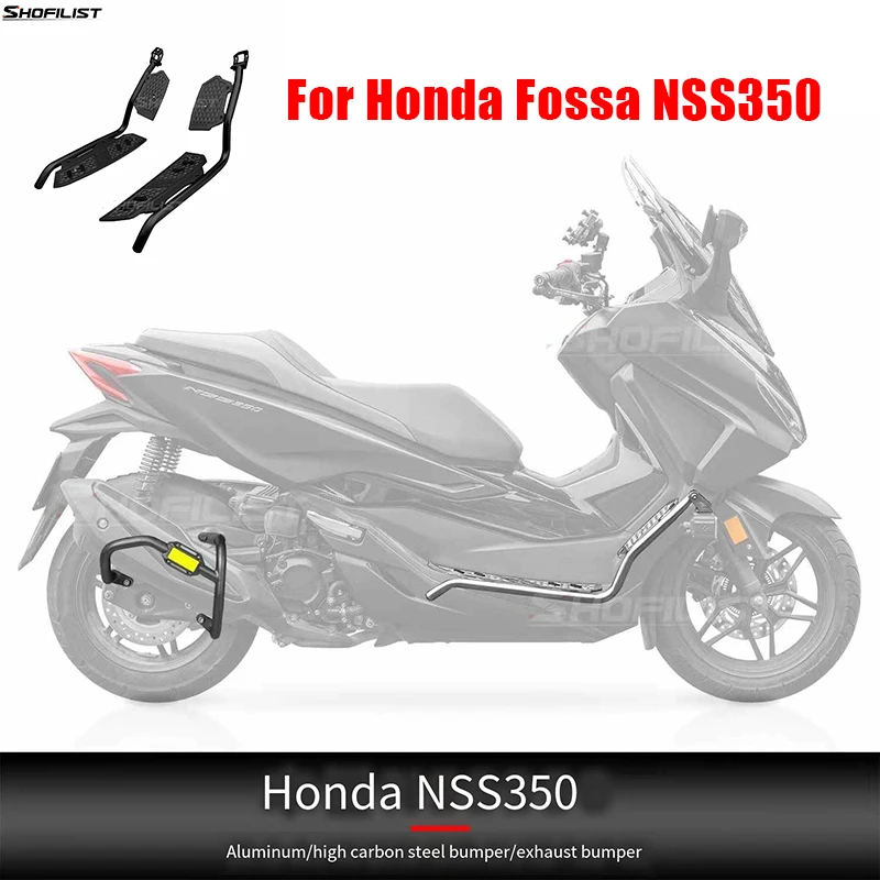 Бампер подходит для модифицированного бампера Honda Fosa NSS350 из нержавеющей стали с