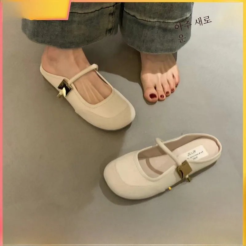 0 Теплые женские полутапочки HGN Soft Fairy Sle 224 весенние летние новые элегантные