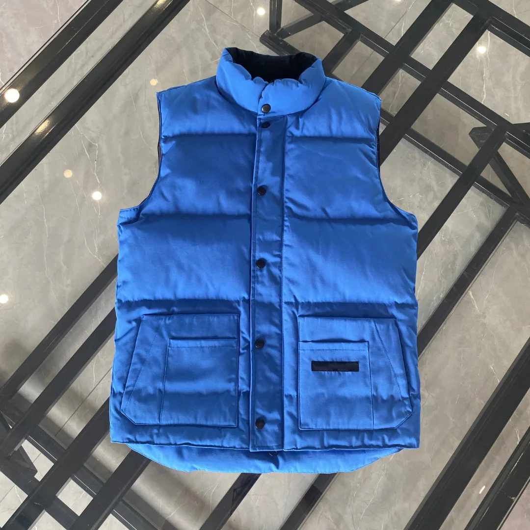 

Down Jacket Vest Men Women Classic Canadian Parker Expedition Vest 90% White Goose Down Waterproof Warm Thick Coat