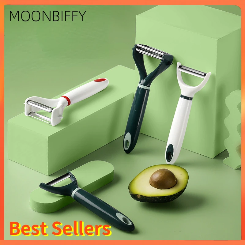

Stainless Steel Peeler Vegetable And Fruit Grater Potato Cucumber Carrot Cutter Gadget Sets Potatoes Tools Kitchen Accessories