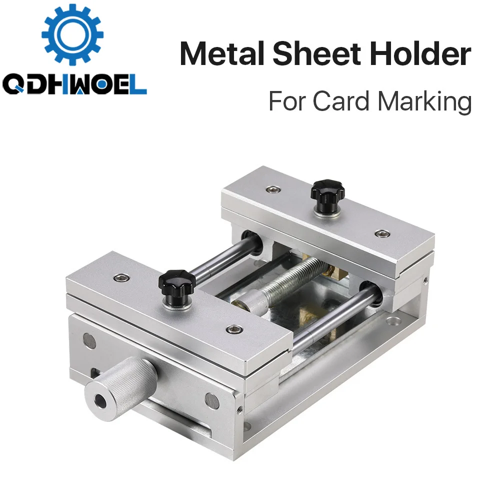 

Fiber Marking Metal Sheet Holder Marking Attechment Fixed Bracket Metal Fixture for Laser Marking Machine Card Marking