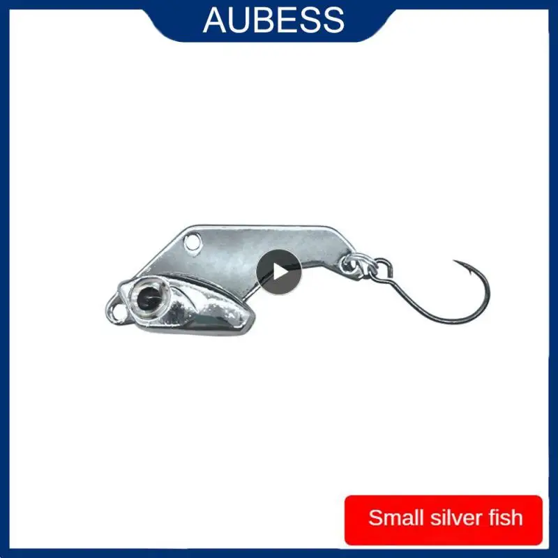 

2.5g Metal Lure Colorful Figure Bait Small And Exquisite Swimming Coquettish Lure Bait Fake Bait Single Hook Vib Bionic Bait