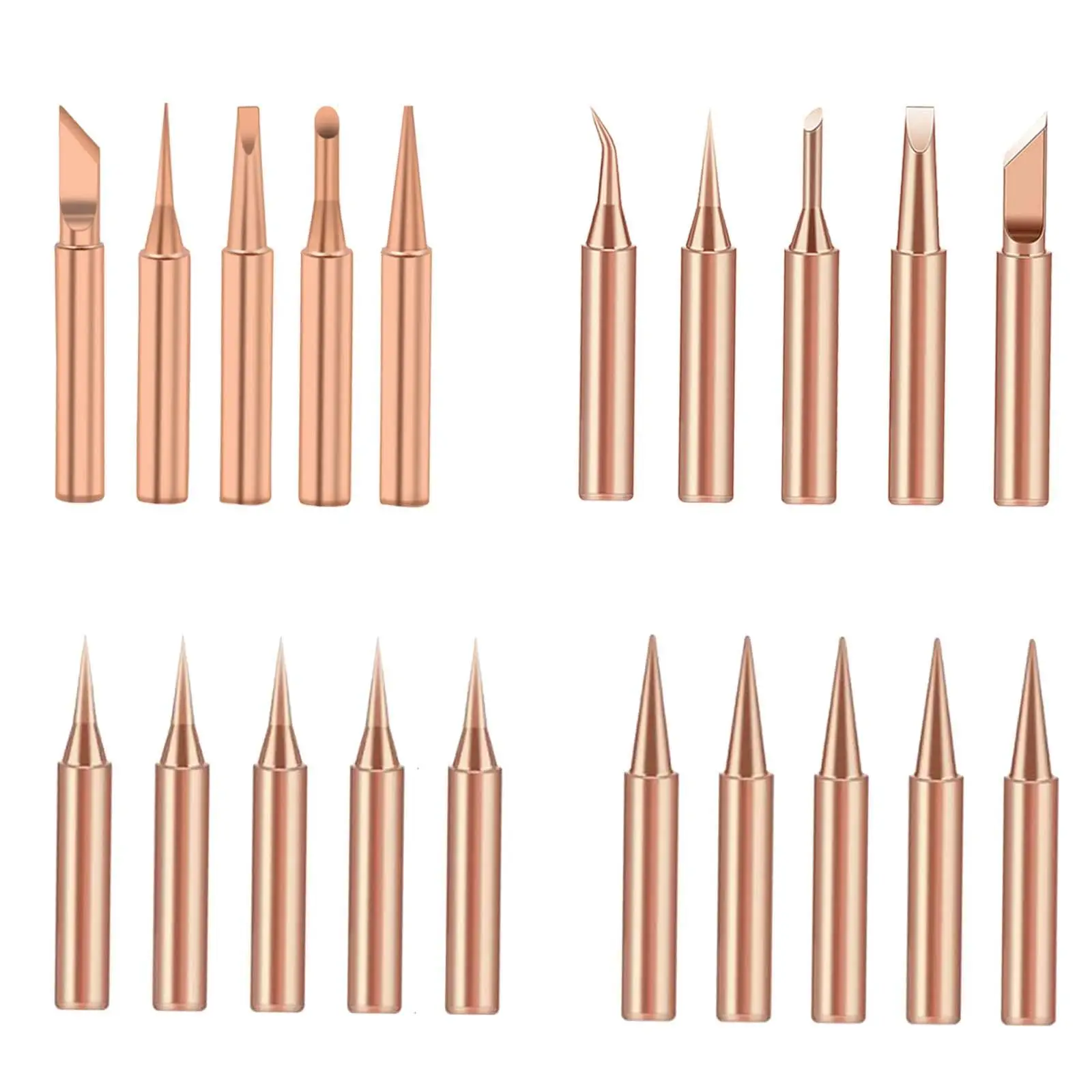 

5x Soldering Iron Tips Replacement Welding Tips for Repair Soldering Iron