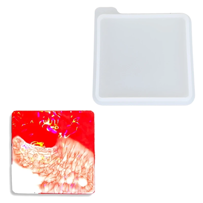 DIY самодельная форма для кофейной подставки со светом и тенью креативного