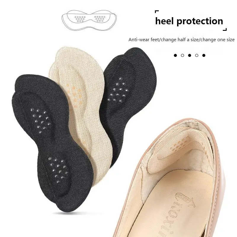 

Women Insoles for Shoes High Heel Sandals Pad Adjust Size Adhesive Heels Pads Liner Grips Protector Sticker Foot Care Inserts