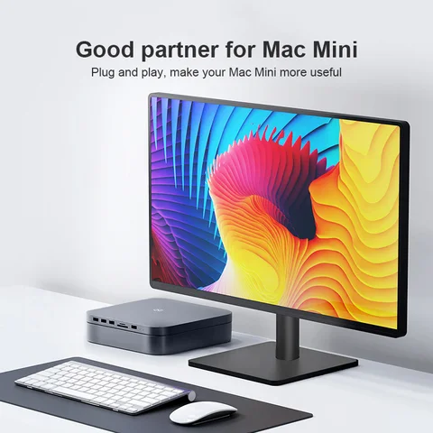 Hagibis USB C концентратор с корпусом HDD для Mac mini