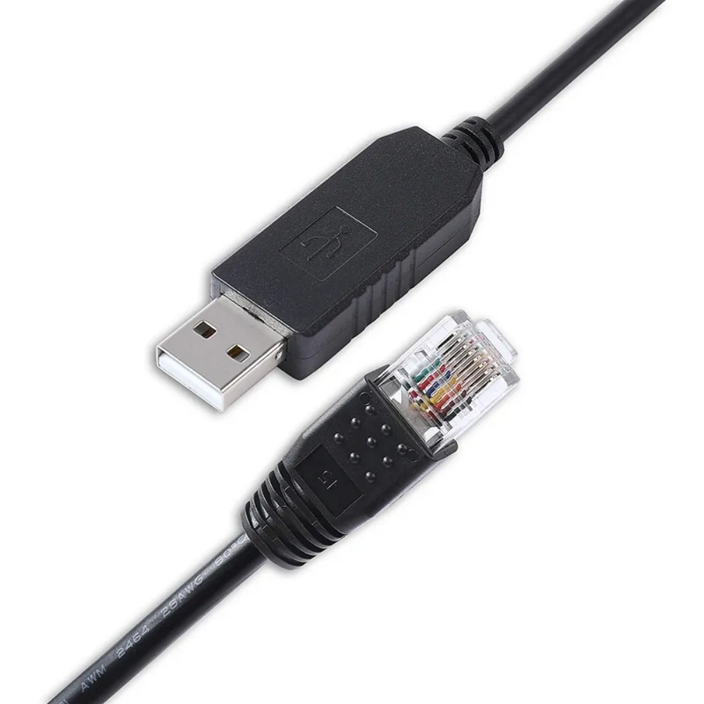 Фото Кабель для программирования PL2303 USB TTL TO RJ45 8P8C, совместимый с Anytone AT-588UV, AT-778UV, AT-5189, PC51 №2