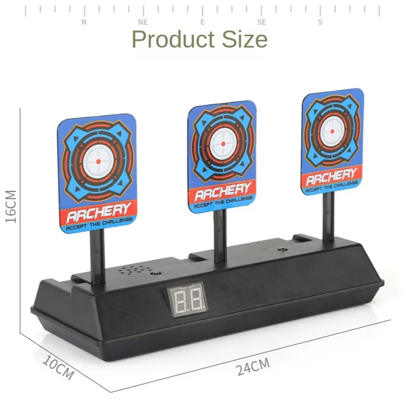 Детская тренировка для стрельбы из лука цифровая мишень самосброс электрическая