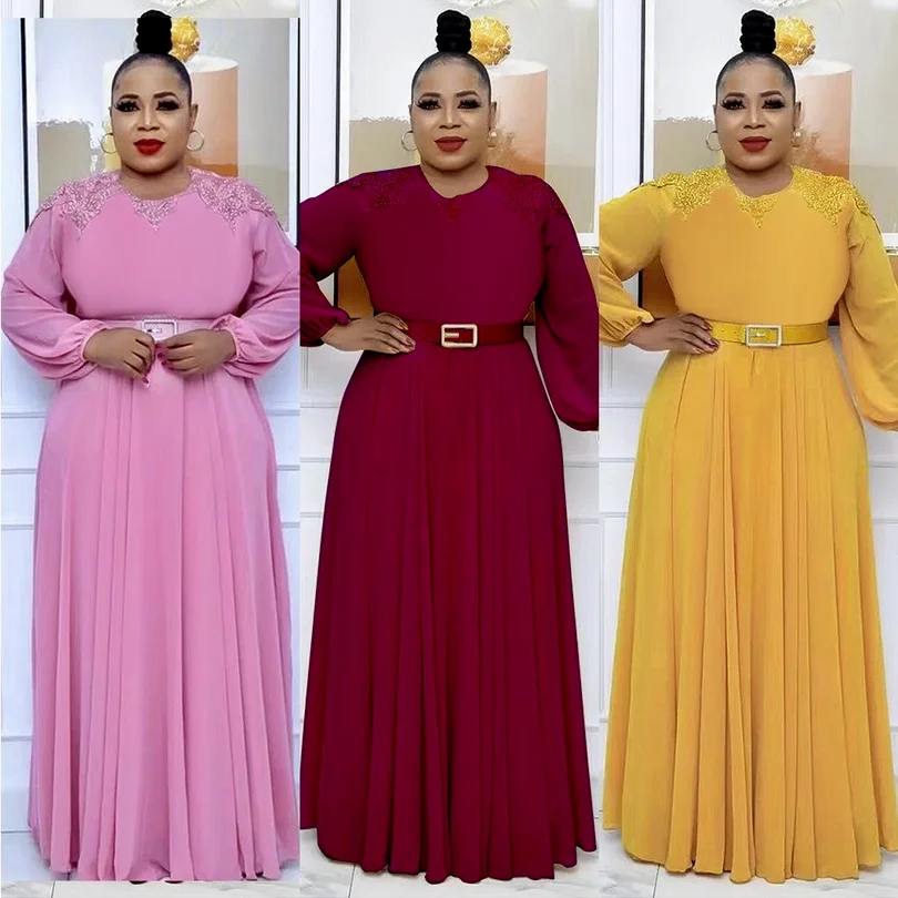 

Ramadan Eid Abaya Dubai Turkey Islam Kaftan Muslim Party Long Dress African Dresses For Women Robe Arabe Musulman Djellaba Femme