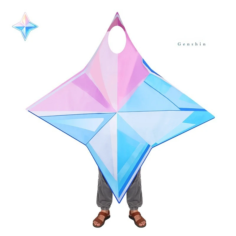 

Game Genshin Impact Primogem Cosplay Costume Cos Currency Clothing Halloween Party Comic Con Cosplay Mascot Costumes Toy Gift