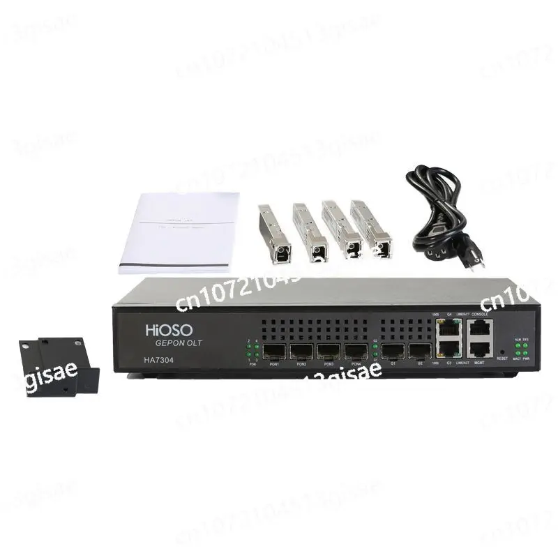 Оптоволоконное оборудование Hioso FTTH OLT Mini 4PON