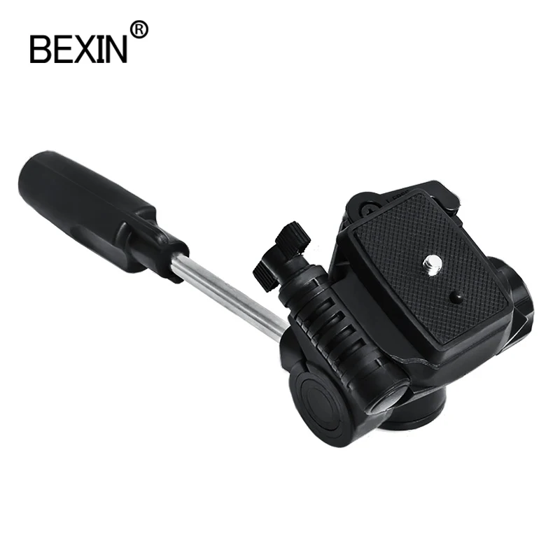 

Panoramic Tripod Head Universal Hydraulic Fluid Head FH6 FH8 360 Degree Swivel with Quick Release Plate for DSLR Camera Monopod