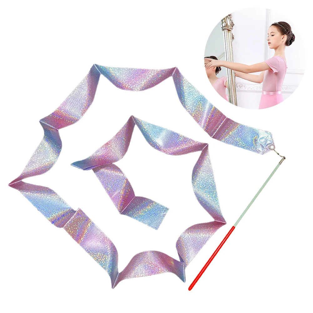 Гимнастическая Гибкая палочка с удилищами художественный ритмичный танцор