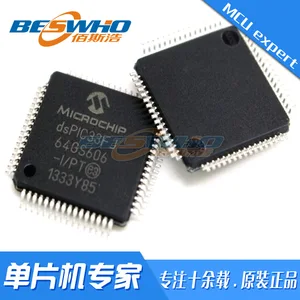 Image for dsPIC33FJ64GS606-I/PT QFP64 SMD MCU MCU chip IC br 