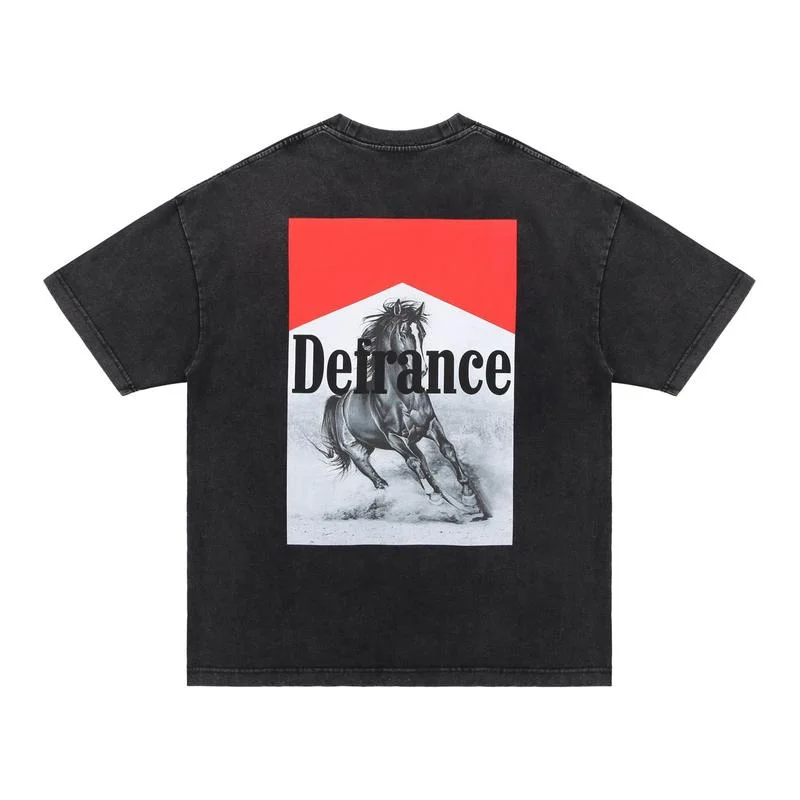 

22SS Pony Alphabet Print Arnodefrance T Shirt Men Women EU Size 100% Cotton Arnodefrance Top Tees Fashion Summer Skateboard