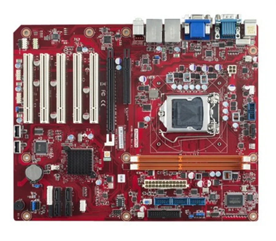 

Подходит для Advantech, материнская плата с промышленным управлением, версии A1, двойная сетевая карта 1155 pin
