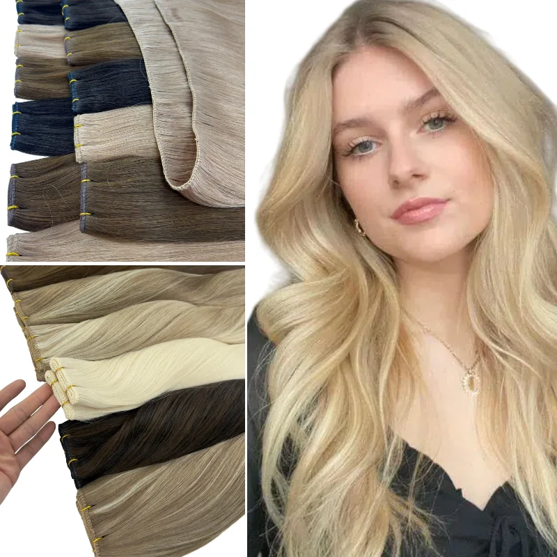 Фото Натуральные волосы Super Genius Weft, 22 дюйма, 100 г # 170 # Парик 1001A: готовый, двойная эффективность и объем, комфортная носка №1