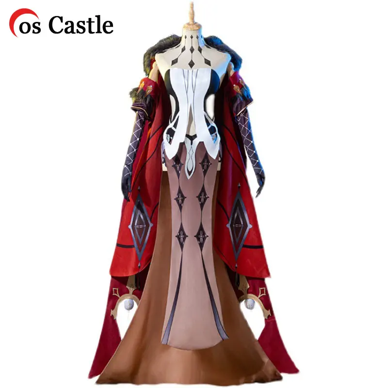 

Игра Genshin Impact Косплей-девушка косплей костюм NPC Ярмарка леди Хэллоуин Униформа Ла-синьора костюмы для женщин наряд