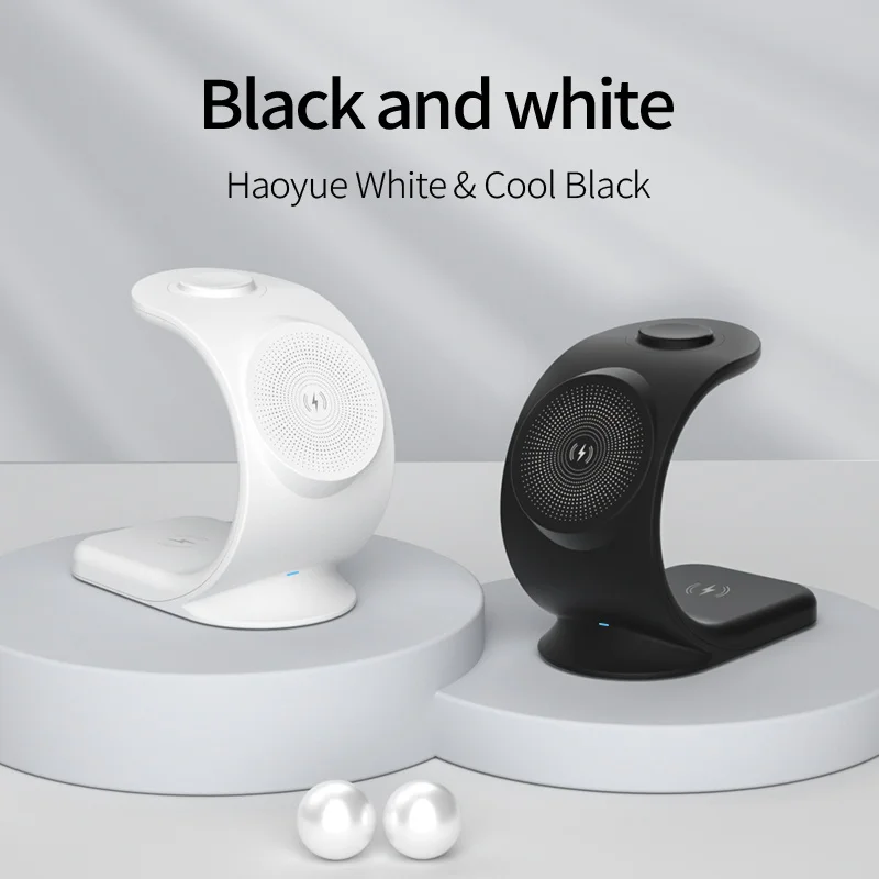 15W Wireless Charger Stand For IPhone 13 12 11 XR 8 Apple Watch 3 In 1 Qi Fast Charging Dock Station for Airpods Pro IWatch 7 6