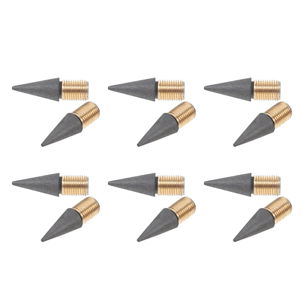 

12pcs Reusable Everlasting Pencil Tips Student Inkless Pen Replaceable Nibs