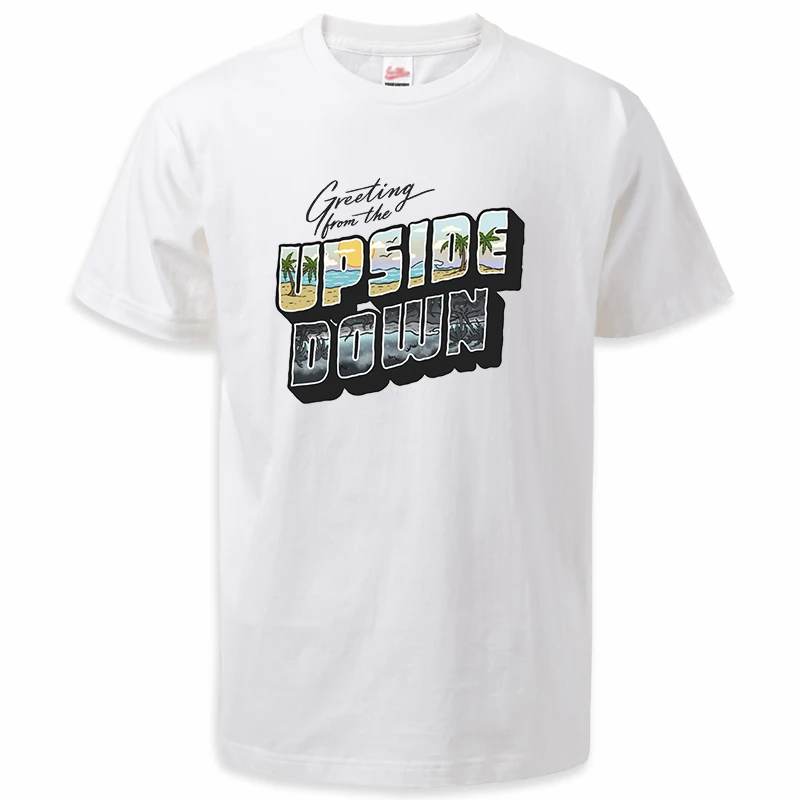 

Stranger Things T Shirts 2022 Hot TV Show Mens Tshirt Eleven Upside Down Tee Tops Cotton New Camisa Masculina Hip Hop T-shirt