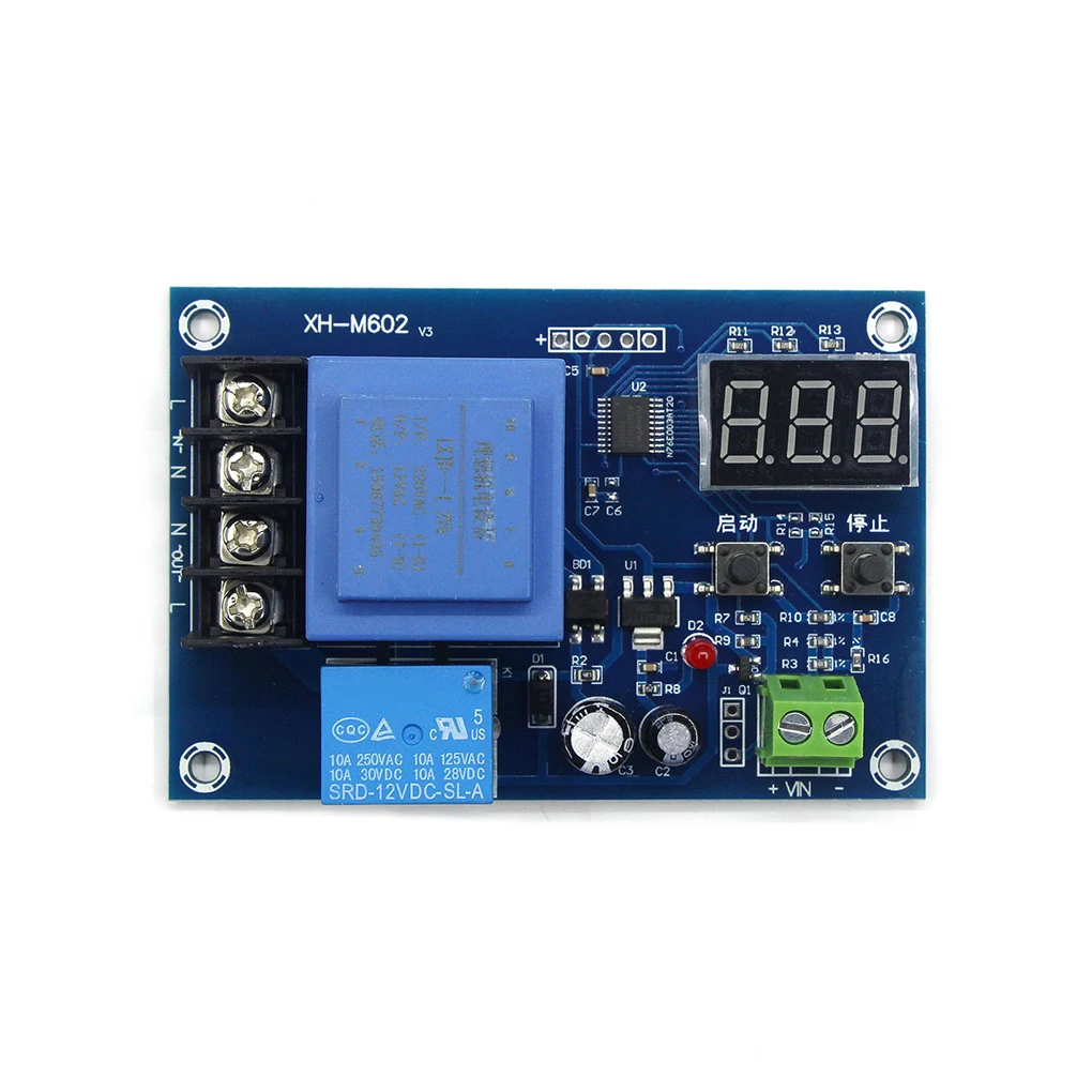 

Module XH-M602 Relay Digital Charger Control Switch Bottle Lithium Board Replacement Repair Electronic Business