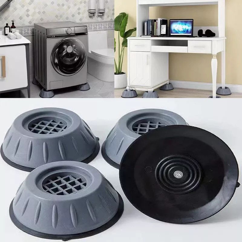 

Anti Vibration Feet Pads Rubber Legs Slipstop Silent Skid Raiser Mat For Washing Machine Support Dampers Stand Accessories