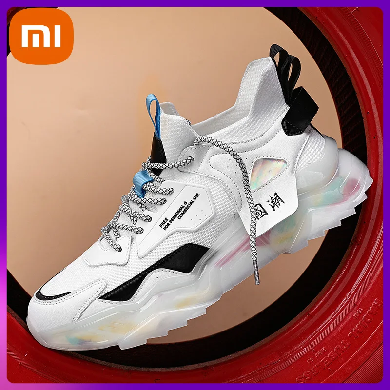 

Xiaomi Shoes men Sneakers Male casual Mens Shoes tenis Luxury shoes Trainer Race Breathable Shoes loafers running Shoes for men