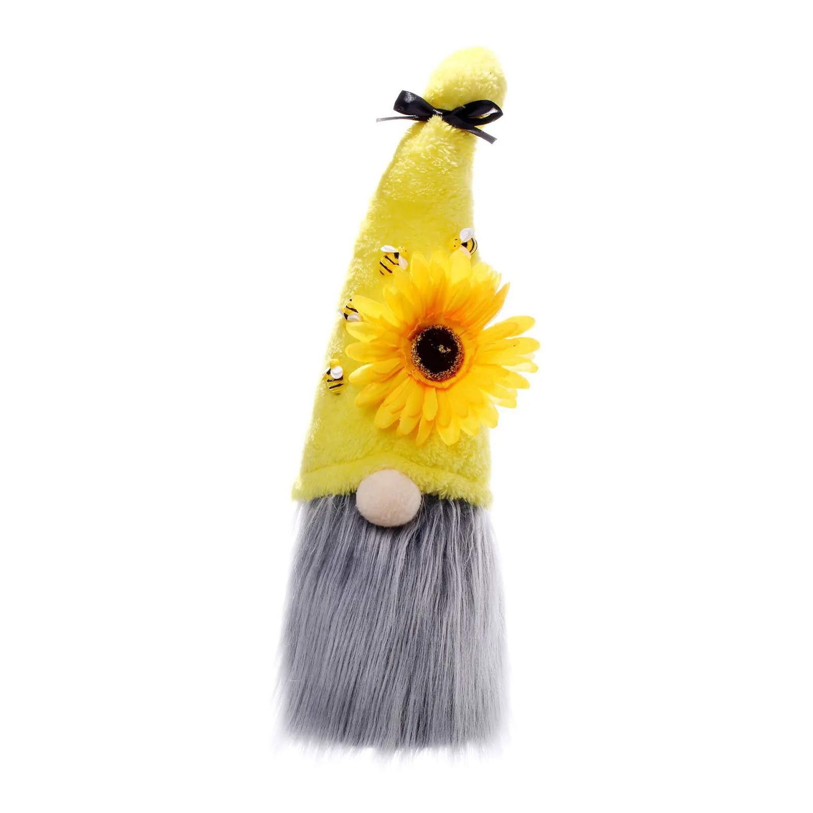 

Sunflowers Gnome Elf Plush Doll Faceless Nisse Swedish Bee Dwarf Tomte Decorations Ornaments for Home Farmhouse Garden