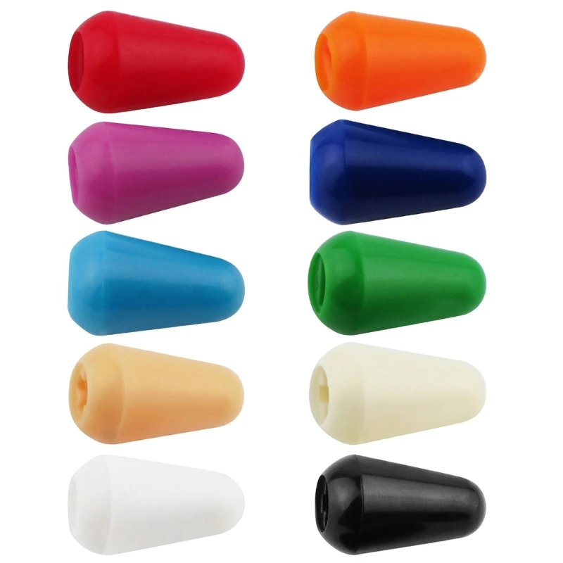 

5Pcs Plastic Guitar Pickup Selector Tips 3/5 Way Toggle Knobs Tips Caps 4mm Guitar Accessories 3.7mm