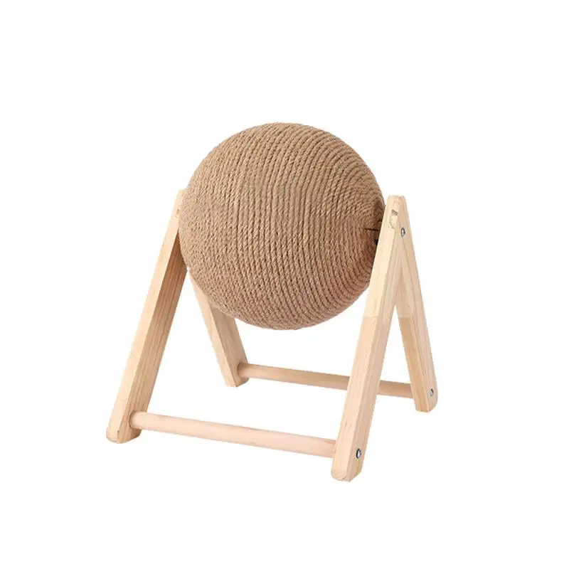 

Cat Scratcher Sisal Cat Scratching Ball Interactive Toys Cat Scratching Ball On Stand Indoor Interactive Pet Toys For Kittens
