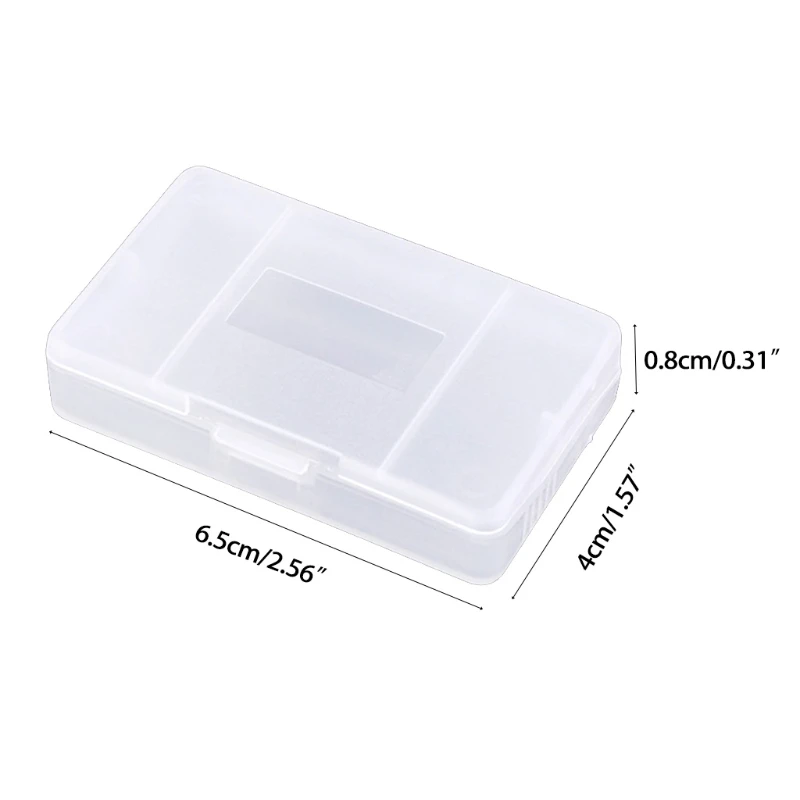 Прозрачный защитный игровой картридж для Gameboy 10 шт