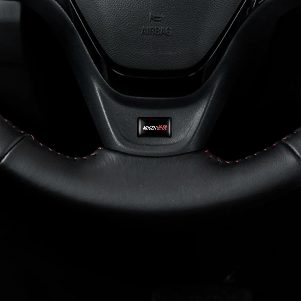 3D эпоксидный автомобильный значок наклейка на приборную панель рулевого колеса