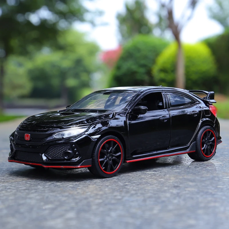 

High Simulation Exquisite Diecasts & Toy Vehicles: MINIAUTO Car Styling Honda Civic Type R 1:32 Alloy Diecast Model Best Gifts