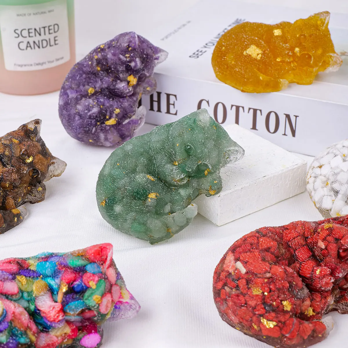 1 шт. игрушка на кончик пальца в виде кошки