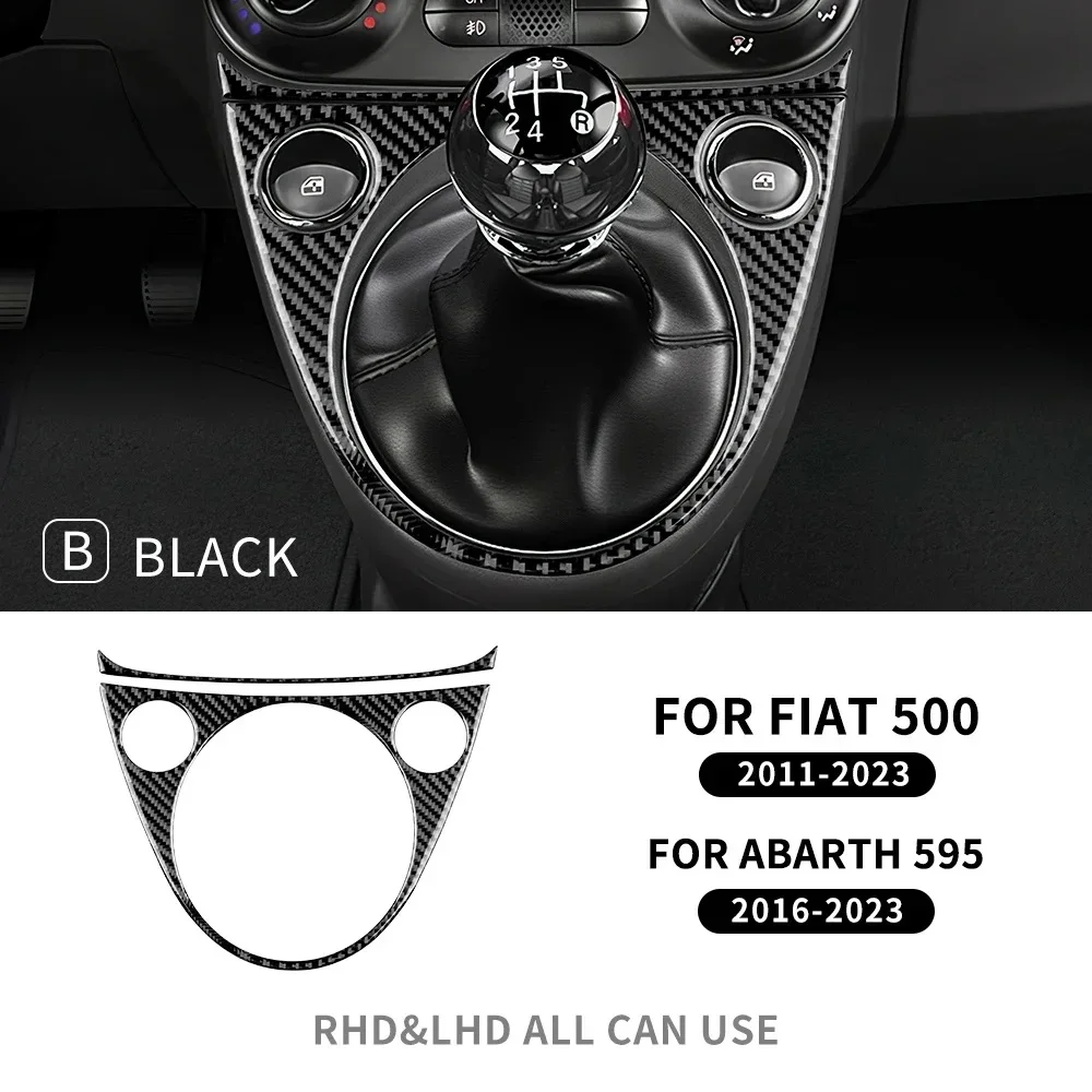 

Мягкое углеродное волокно для Fiat 500 2011 2012-2023 для Abarth 595 2016 2017 2018 2019 2020 2021 2022 2023 Abarth 695 2017-2023 руководство