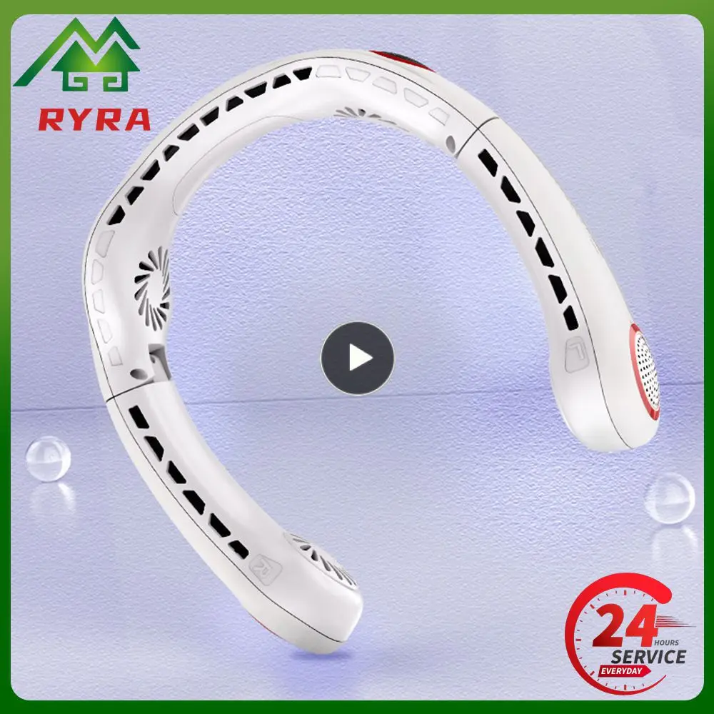 

Portable Mini Small Fan Make Usb Small Fan Portable Lazy People Hanging Neck Fan Hanging Neck Fan Mute Fan Neck Fan Mini Fan