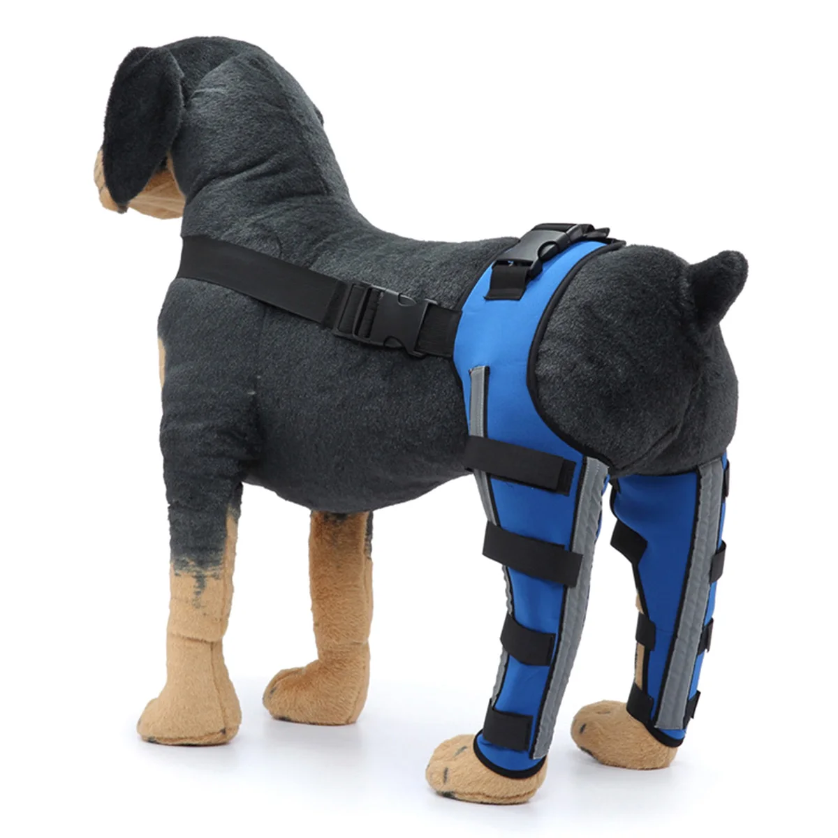 Dog Leg Protector Dog Leg Brace Pet Double Back Leg Protector Dog Double Leg Protective Cover Elastic Durable Dog Knee Brace