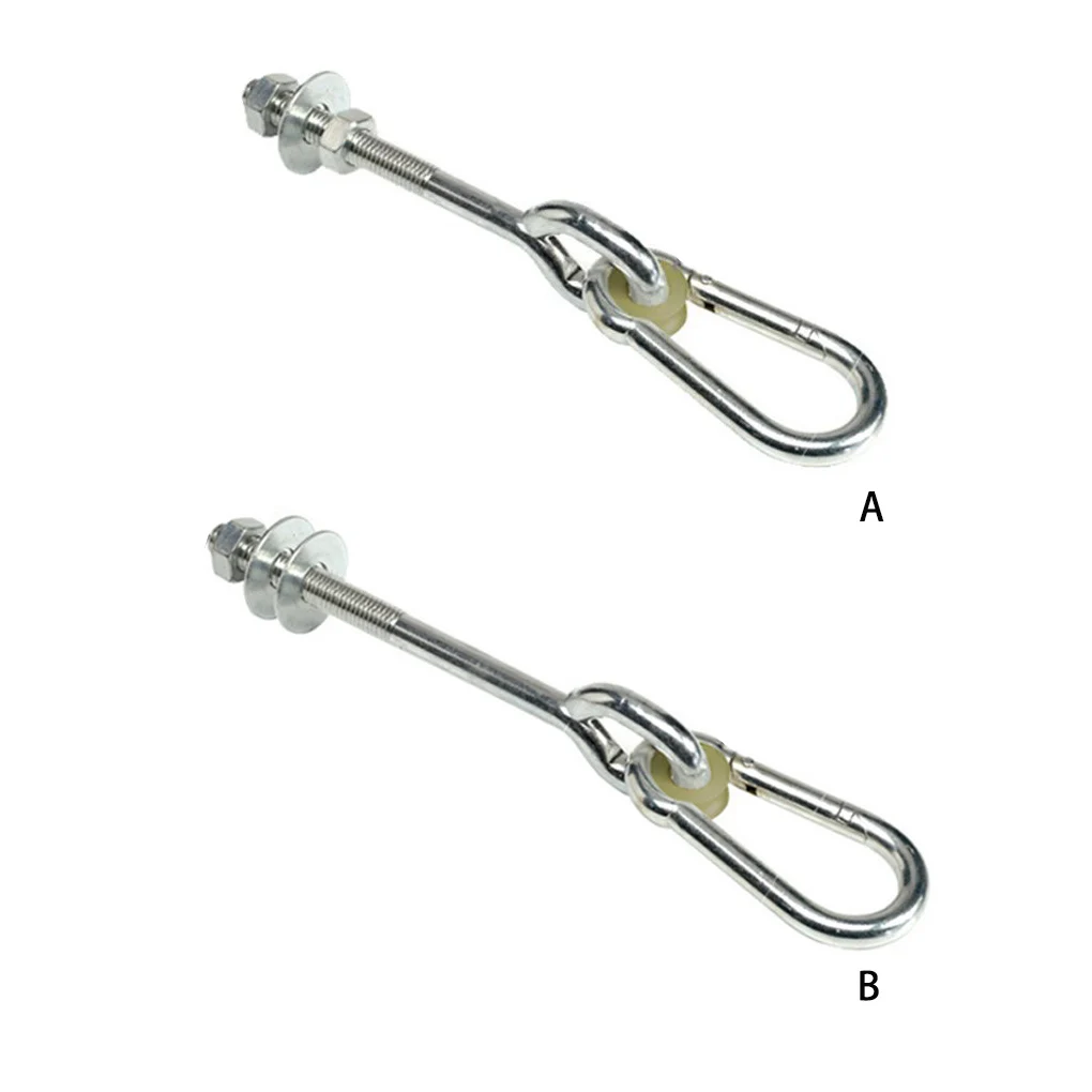 

Поворотный крючок с резьбой, фиксирующее крепление, цинковое покрытие, сменная деталь, модернизированные фитинги, долговечный замок для двора, кресла для взрослых